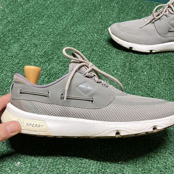 Sperry seas 3-eye boat shoe men’s size 9 (OKPM-07-050) - Picture 2 of 12